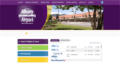 Desktop Screenshot of flyalbany.com